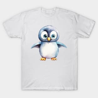 Penguin Watercolor T-Shirt